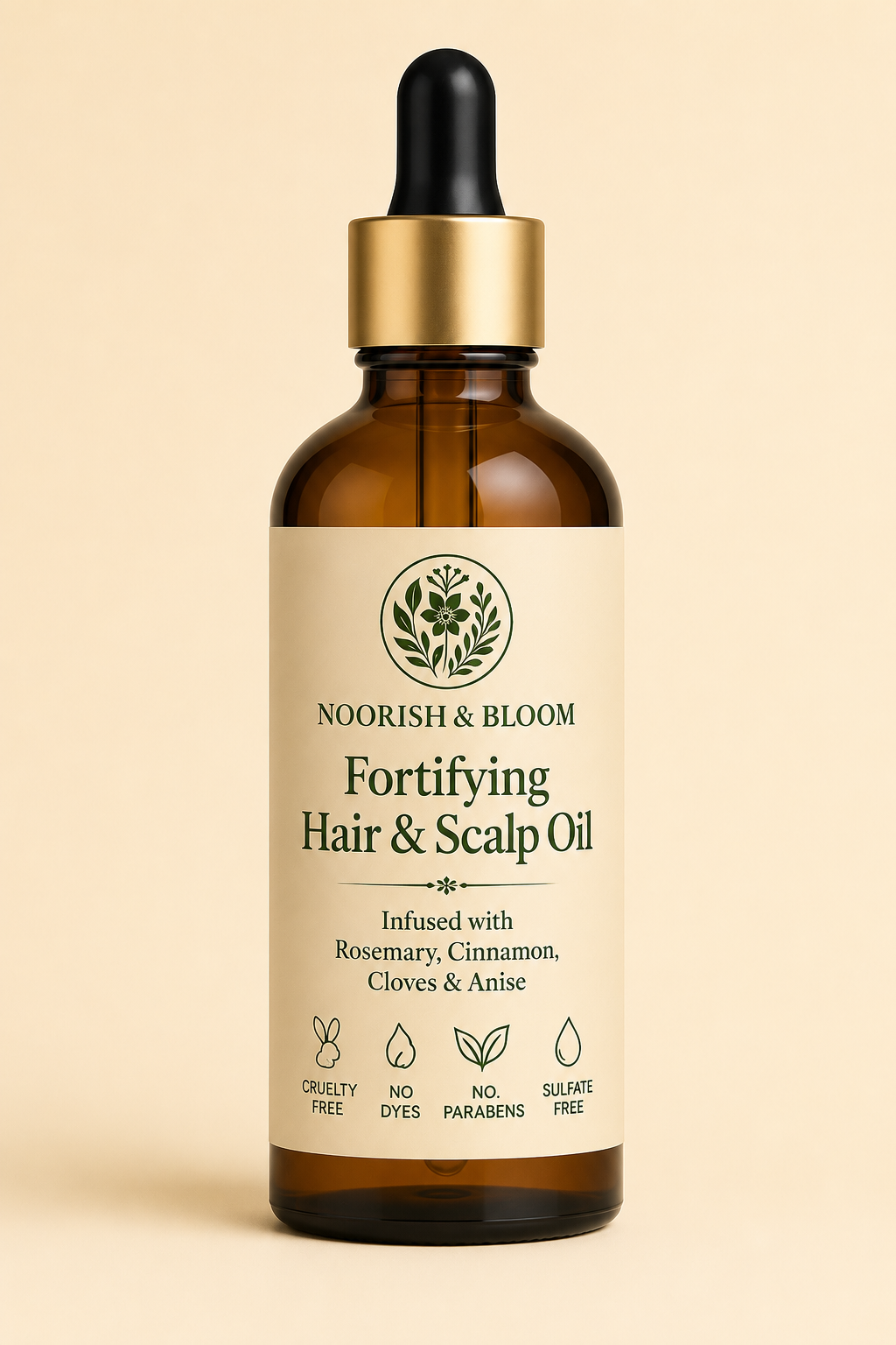 Noorish & Bloom Fortifying Hair and Scalp Oil